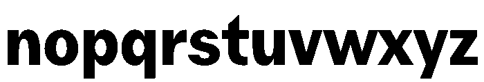 Juunior Bold Font LOWERCASE