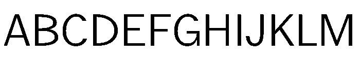 Juunior Light Font UPPERCASE