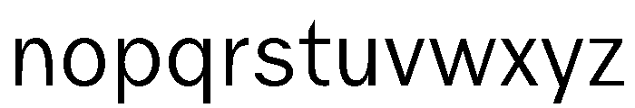 Juunior Light Font LOWERCASE
