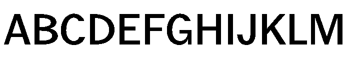 Juunior Medium Font UPPERCASE