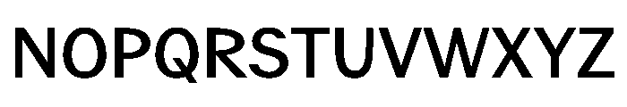 Juunior Medium Font UPPERCASE