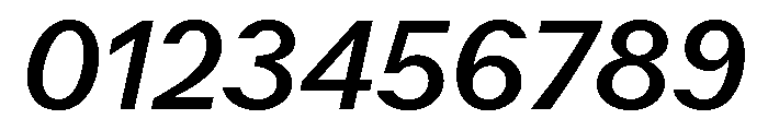 Juunior MediumItalic Font OTHER CHARS