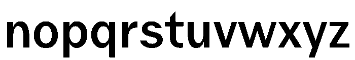 Juunior Medium Font LOWERCASE