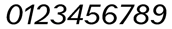 Juunior RegularItalic Font OTHER CHARS