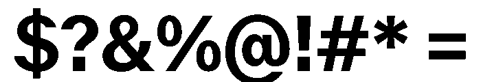 Juunior SemiBold Font OTHER CHARS
