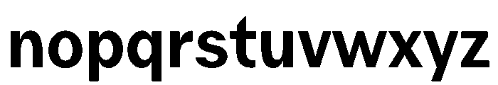 Juunior SemiBold Font LOWERCASE