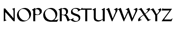 Jubilee Light Font UPPERCASE