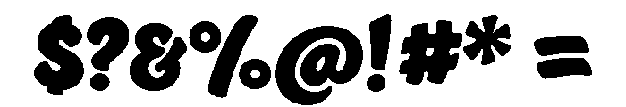 Jumble Regular Font OTHER CHARS