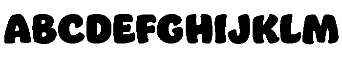 Jumble Regular Font UPPERCASE