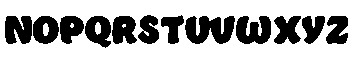 Jumble Regular Font UPPERCASE