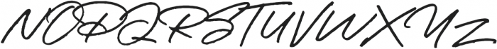 JV Signature otf (400) Font UPPERCASE