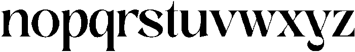 Jvassa otf (400) Font LOWERCASE