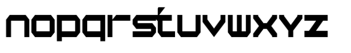 Jx Tabe Bold Condensed Font LOWERCASE