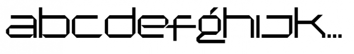 Jx Tabe Extra Light Font LOWERCASE