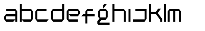 Jx Tabe Light Condensed Font LOWERCASE