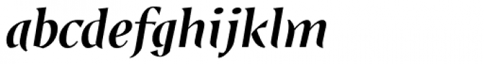 JY Shapa Bold Italic Font LOWERCASE