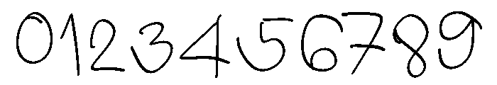 K aom Oi Font OTHER CHARS