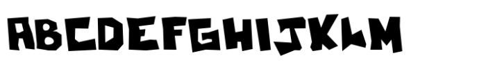 K-Block Solid Font UPPERCASE