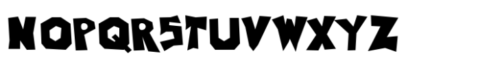 K-Block Solid Font UPPERCASE
