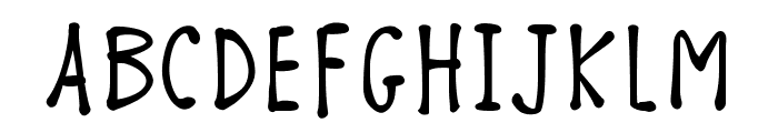 K26ChicoryBean Font LOWERCASE