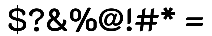 K2D Medium Font OTHER CHARS