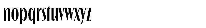 K73 Balcher Bold Font LOWERCASE