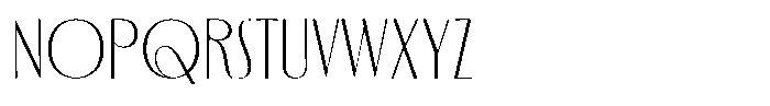 K73 Balcher Extra light Font UPPERCASE