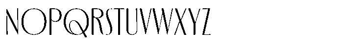 K73 Balcher Light Font UPPERCASE