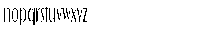 K73 Balcher Light Font LOWERCASE
