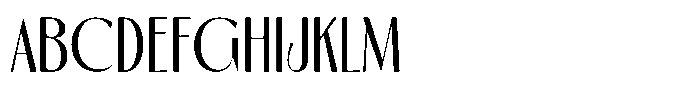 K73 Balcher Medium Font UPPERCASE