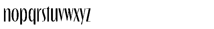 K73 Balcher Medium Font LOWERCASE
