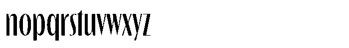 K73 Balcher Semi Bold Font LOWERCASE