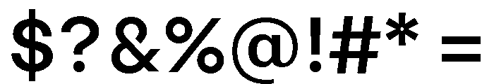 Kakao Big Sans Bold Font OTHER CHARS