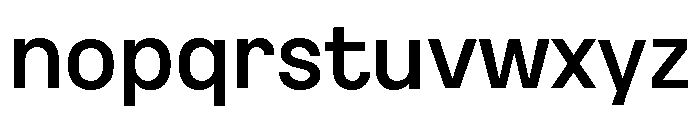 Kakao Big Sans Bold Font LOWERCASE