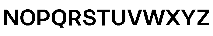 Kakao Big Sans Extra Bold Font UPPERCASE