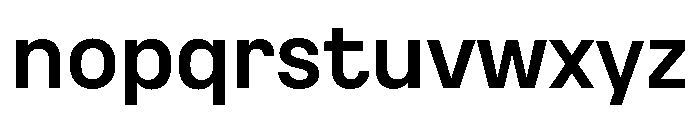 Kakao Big Sans Extra Bold Font LOWERCASE
