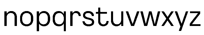 Kakao Big Sans Regular Font LOWERCASE