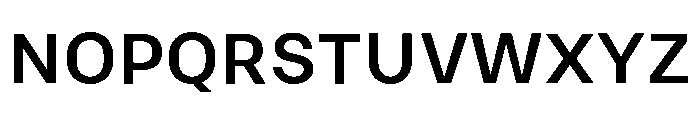 Kakao Small Sans Bold Font UPPERCASE