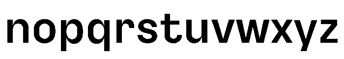 Kakao Small Sans Bold Font LOWERCASE