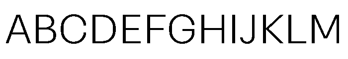 Kakao Small Sans Light Font UPPERCASE
