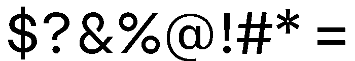 Kakao Small Sans Regular Font OTHER CHARS
