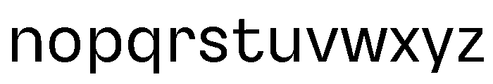 Kakao Small Sans Regular Font LOWERCASE