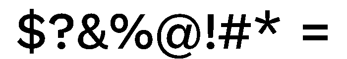 Kantumruy Pro Medium Font OTHER CHARS