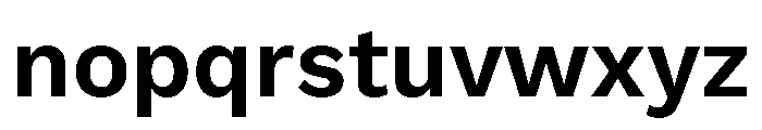 Kantumruy Pro Semibold Font LOWERCASE