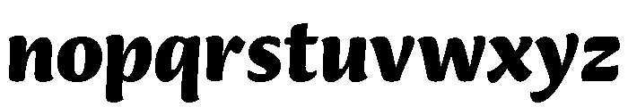 Kari Pro Bold Font LOWERCASE