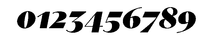 Kari Pro Heavy Italic Font OTHER CHARS