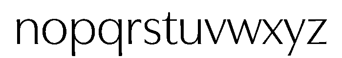 Kari Pro Light Font LOWERCASE