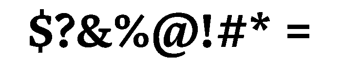 Katha Devanagari Bold Font OTHER CHARS