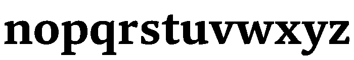 Katha Devanagari Bold Font LOWERCASE