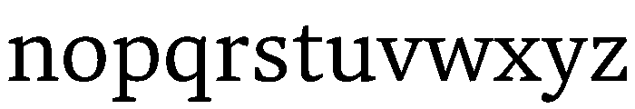 Katha Devanagari Regular Font LOWERCASE
